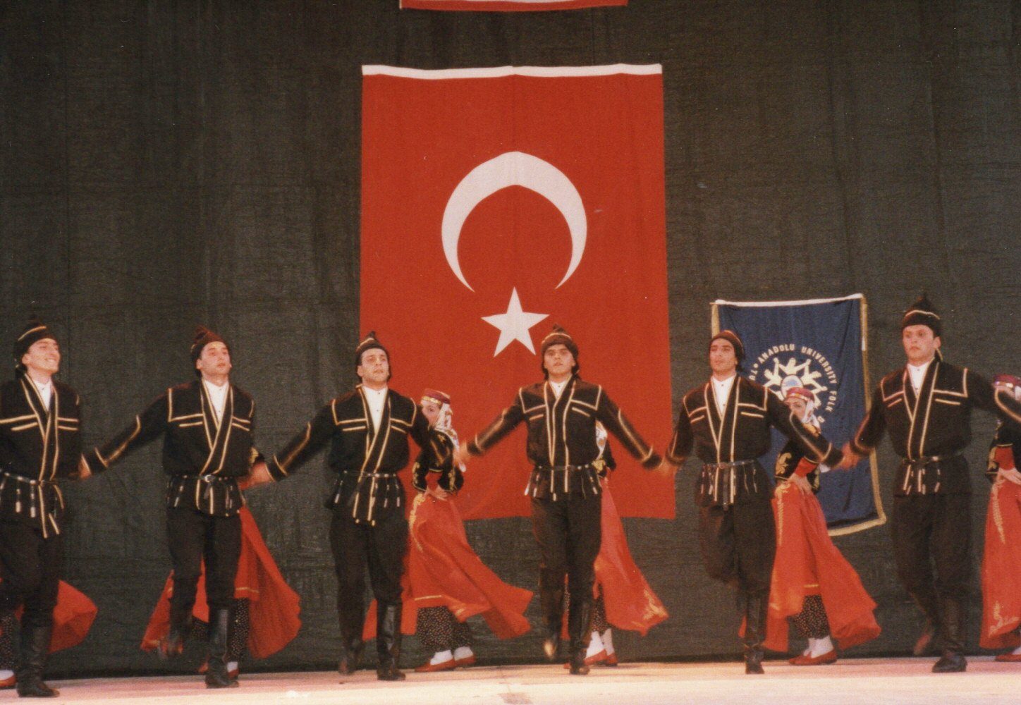 Stage dancers